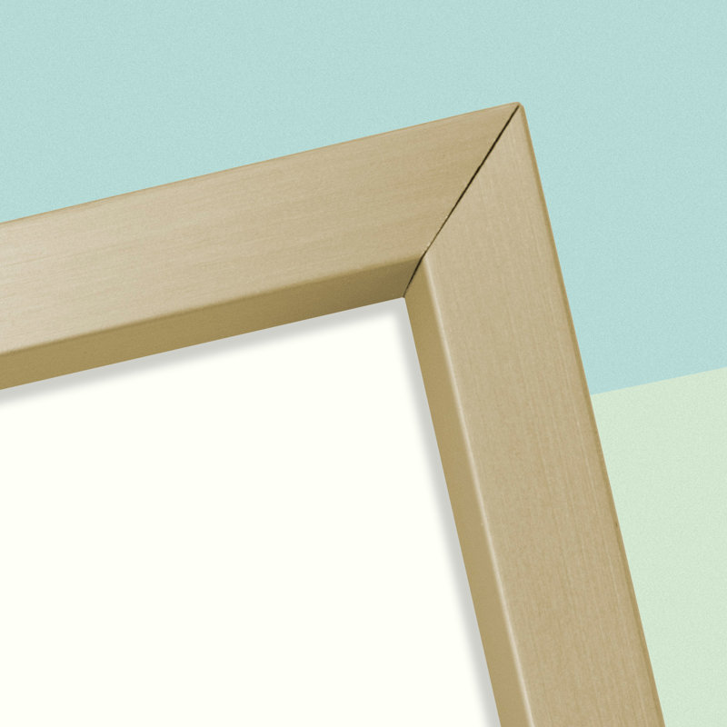 Cadre photo doré, cadre photo en métal avec verre véritable, affichage horizontal ou vertical, 11 po x 14 po, 16 po x 20 po
