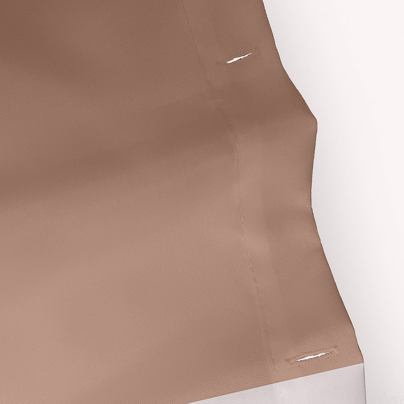 Rideau de douche simple, Mauve
