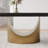 Modern Dining Table with Rectangular Sintered Stone Tabletop, Carbon Steel-248332074-248332073