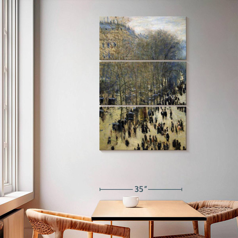 Sireci Boulevard Des Capucines, 65" H x 42" W