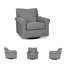 Fauteuil pivotant de 36 po Sumlin