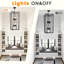 8 - Light Dimmable Lantern Geometric Chandelier-655485354