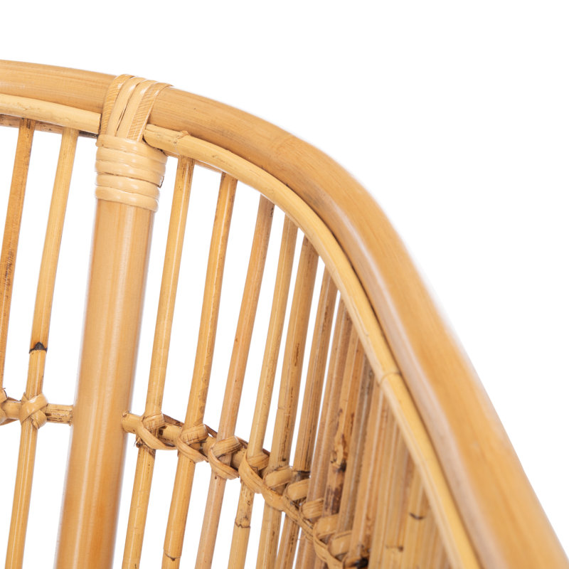 Fauteuil demi-tonneau Sawyer, Naturel