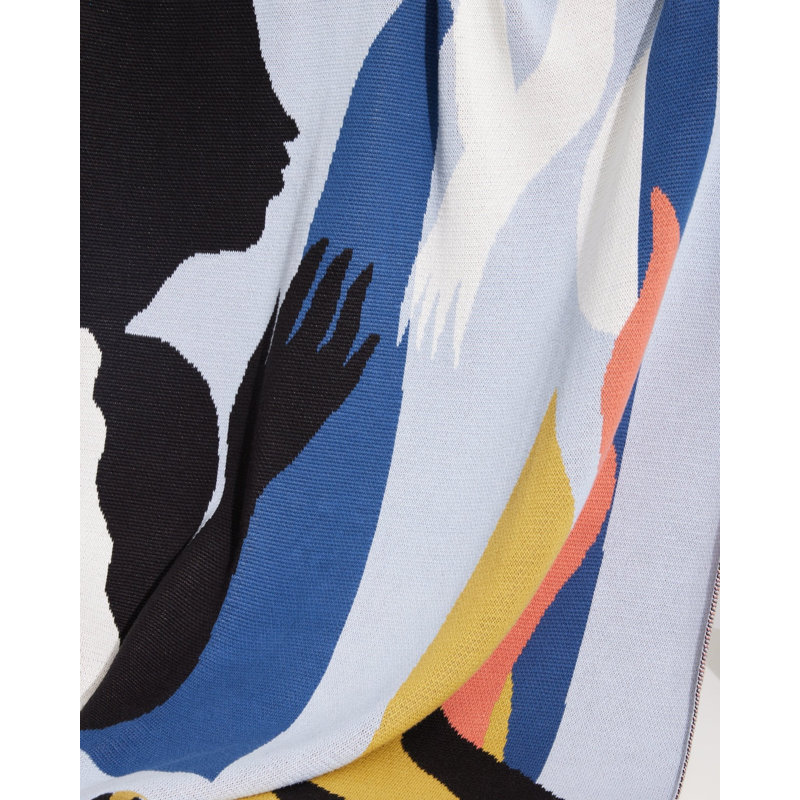 Zora Throw Blanket, Peony