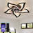 Flower-shaped Led Ceiling Fan With Remote-1832091739