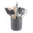 Martha Stewart 10 Piece Tools and Gadget Set W/ Ceramic Crock - Navy Blue-98537339