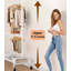 Bonville 106cm Rolling Clothing Rack-121532393