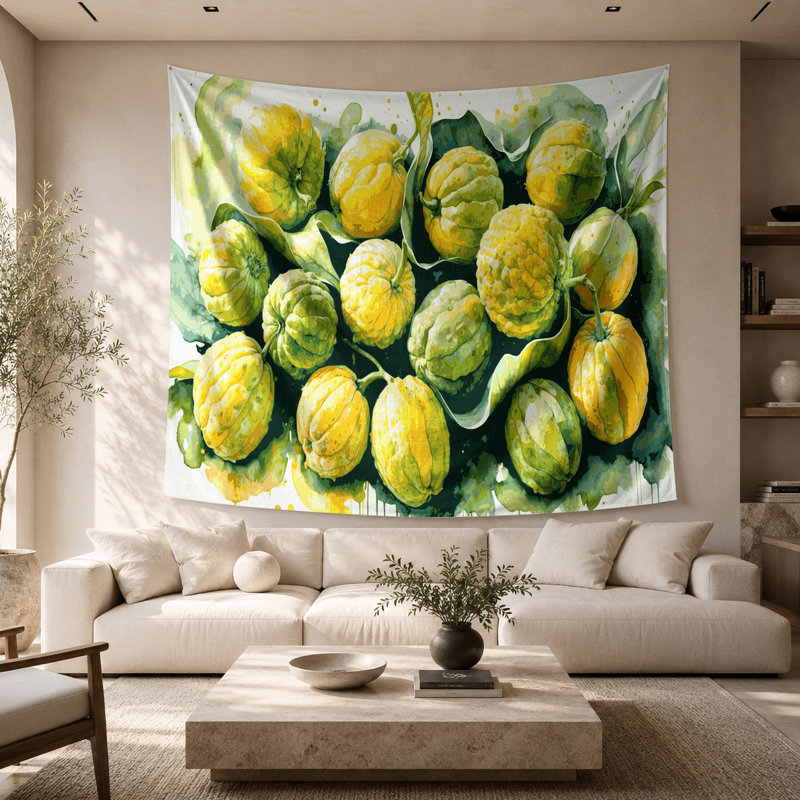 Tapisserie murale «Fruit Ugli Fruit», 68 po x 80 po