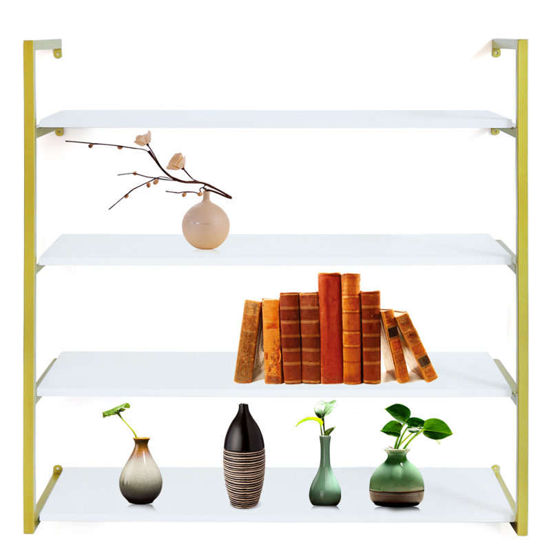 Najat 4 Piece Iron Floating Shelf