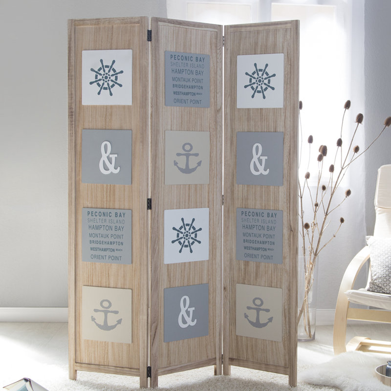 Screen Molino With 3 Panels Room Divider Maritime Privacy Screen Partition Spanish Wall Room Divider