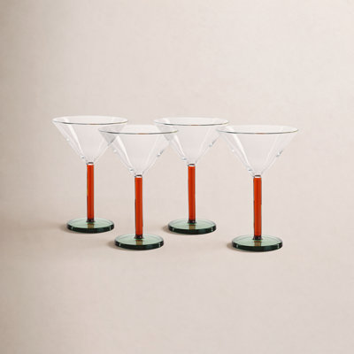 Vireo 4-Piece Martini Glass Set