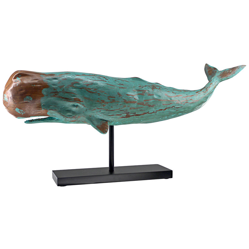 Sculpture d'art populaire baleine