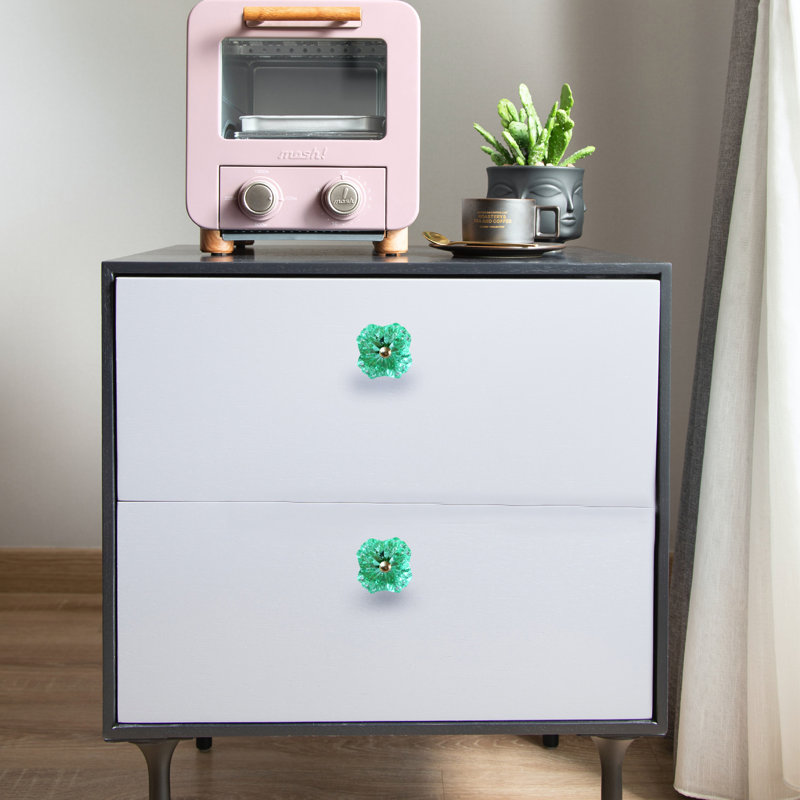 Poignée fantaisie Belle 1,75 po, Menthe