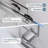44-48 in. W x 74 in. H Semi-Frameless Double Sliding Shower Door, 1/4" Clear Tempered Glass, Brushed Nickel-124825821