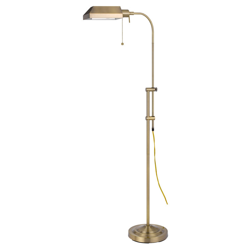 Lampe sur pied 57 po, Bronze, Laiton
