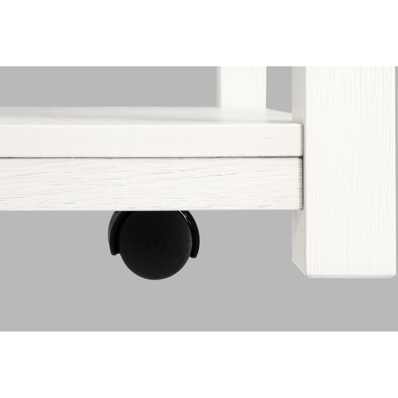 Table basse ultramoderne rectangulaire blanche et brune avec, pour une décoration de salon forte et blanche, de style contemporain
