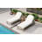TREXM Outdoor Chaise Lounge Set Of 2