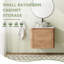 Meuble-lavabo mural 24 po avec comptoir en quartz
