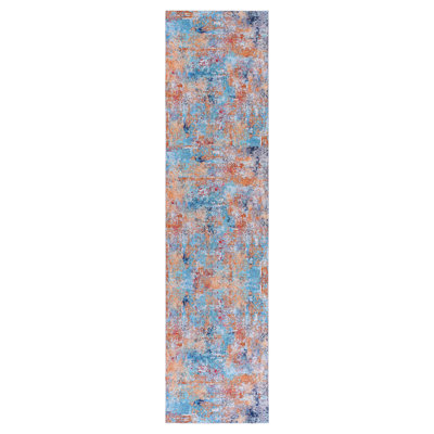 Multi Washable Rug Runner Rug