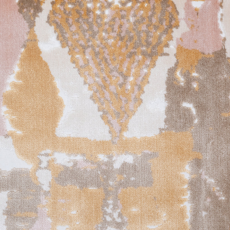 Tissu d'ameublement en velours Fez Cut, Désert