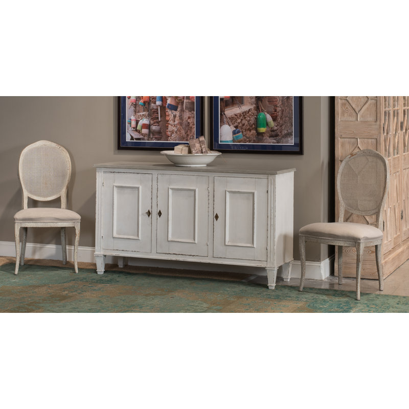 Louis XVI 60'' W Solid Wood Buffet