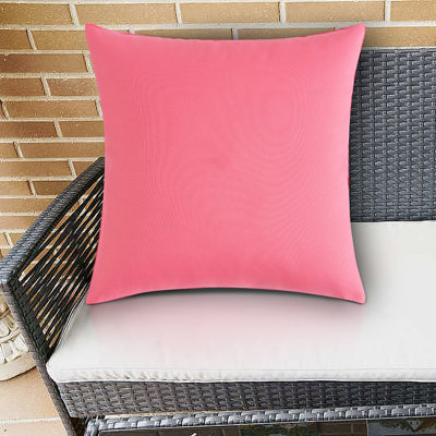Outdoor Water Proof Pillow Cover Modern Solid Color Cushion Pillow Backrest Pillow Cover