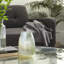Hurricane de table en verre 9 po
