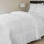 Édredon en duvet synthétique - Housse en microfibre hypoallergénique - Couvre-lit toutes saisons à carreaux cloisonnés Fluffy Baffle par Lavish Home-20058729