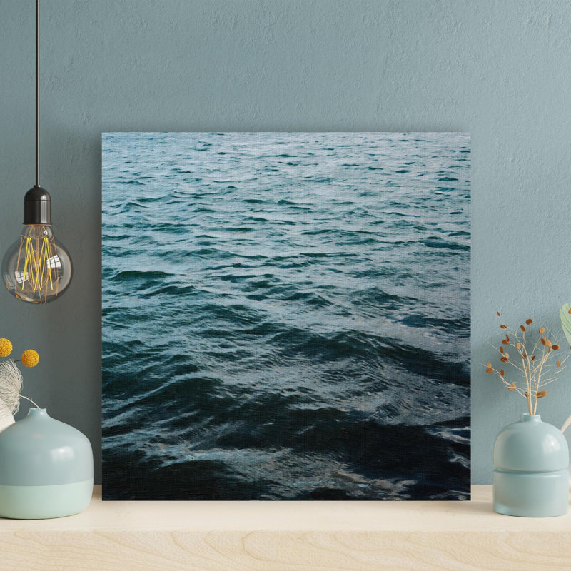 The Water - 1 pièce, reproduction d'impression sur toile tendue, H 16 po x l 16 po x P 2 po