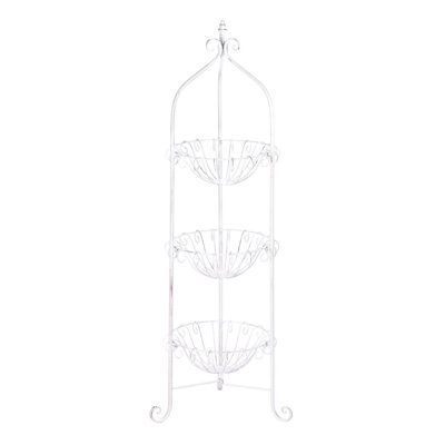 Ophelia & Co. Neuman Nickel Plated Fruit Basket