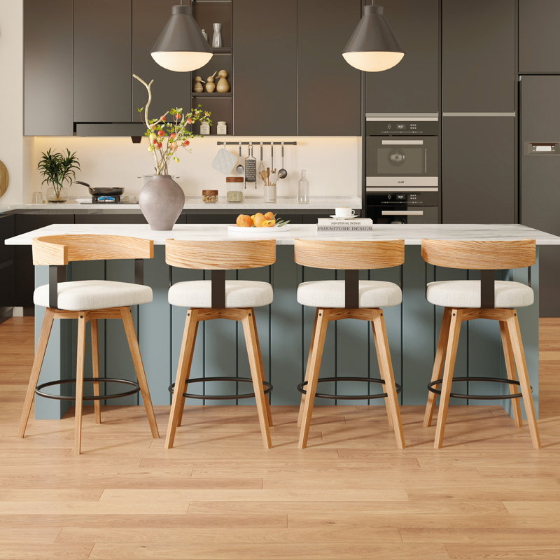 Tabouret de bar rotatif 26 po Levick