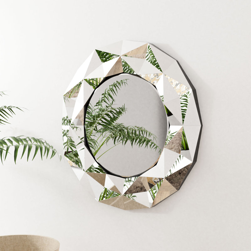 Kittitas Glass Convex Wall Mirror