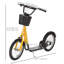 Kick Scooter, scooter pour enfants avec guidon réglable, orange