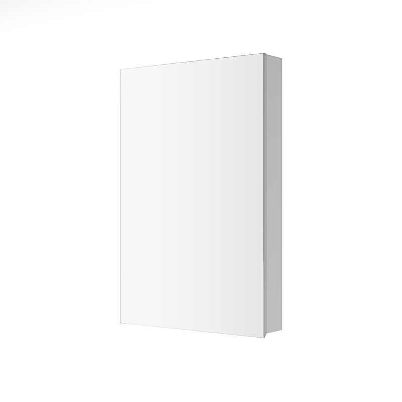 24'' W X 36'' H Surface Frameless Mirror Medicine Cabinet, 36" H x 24" W x 4.8" D
