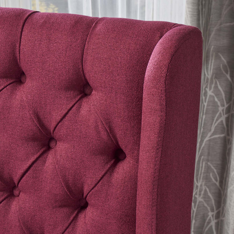 Chaise de salle à manger [Ensemble de 2 pièces], Rouge