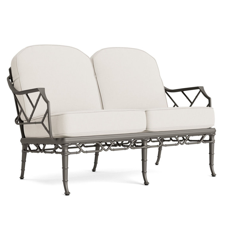 Calcutta Outdoor 2 - Seat Loveseat, Fusion Natural, Mica