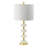 13X13x26" Marble Table Lamp