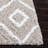 Aderita Shag Hand Tufted Performance Geometric Rug-228558964