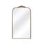 Miroir de plancher pleine longueur en métal
