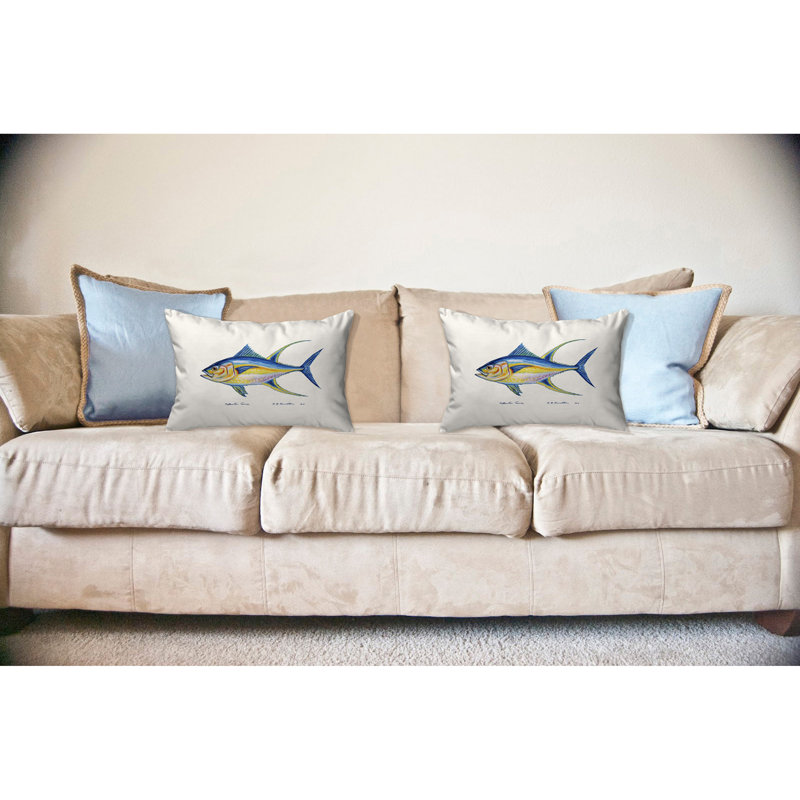  Coussin lombaire intérieur / extérieur Tuna, 16 po x 20 po