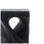 Table d'appoint torsadée en oxyde de magnésium Christopher Knight Home, 29,8 cm L x 29,8 cm P x 40,6 cm H