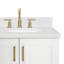 ARIEL Taylor 42.25 Single Sink Bathroom Vanity with Man-Made Stone Top-Oval-635474369-635474371-661486143