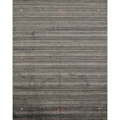 Tapis oriental fait à la main de style Gabbeh 8 x 8