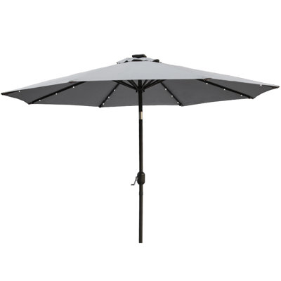 Antibes 2.7m Traditional Parasol with Lights