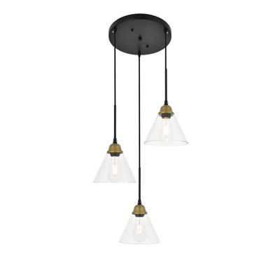 Hudson Oaks 3 - Light Cluster Pendant