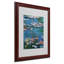 «Waterlilies Classic» par Claude Monet, reproduction d'art sur toile encadrée-245936685-255504628