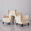 Wing Chair-Wide Wale Corduroy