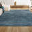 Fincham High-Low Minimalist Scandi Striped Navy/ivory Indoor/Outdoor Rug-1251859827