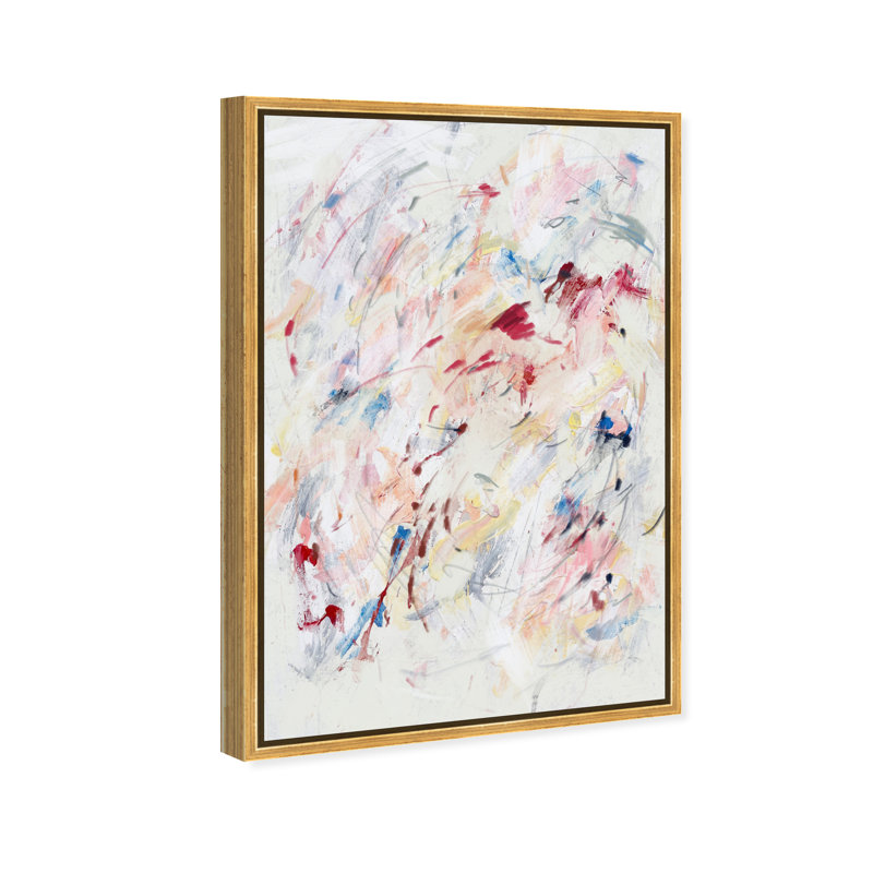 Is It Love Print by Oliver Gal, 37"H x 55"W, Gold Floater Frame