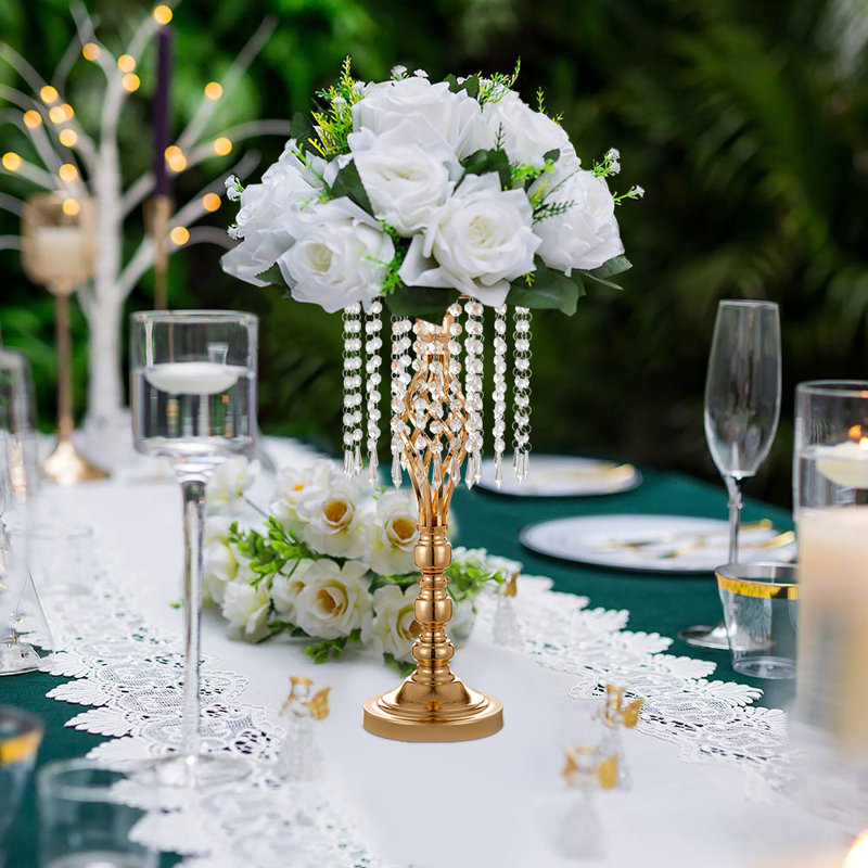 Koosharem Metal Floor Vase